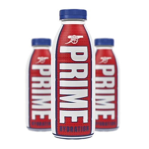 نوشیدنی هیدراته لیمیتد با طعم موز و توت فرنگی پرایم (prime) 500 میل