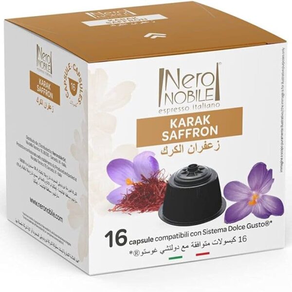 کپسول دولچه  nero nobile  چای کرک زعفران