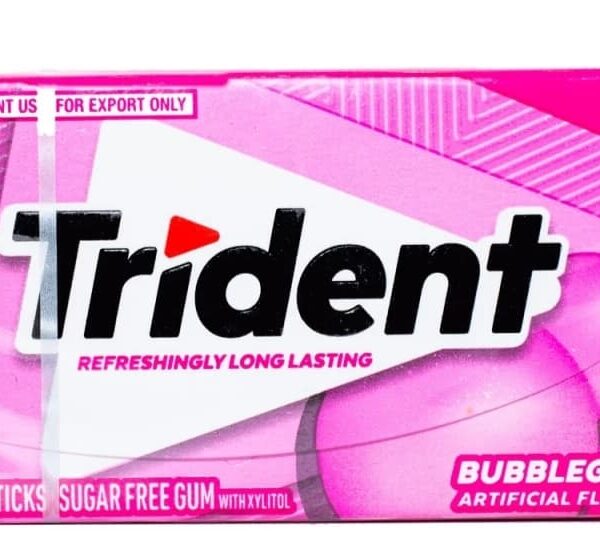آدامس بدون قند بادکنکی تریدنت Trident