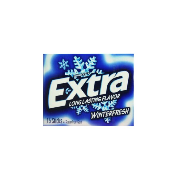 آدامس نعنا سرد یخی بدون شکر 15 عدد اکسترا – extra