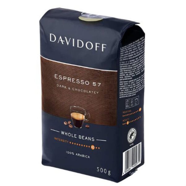 دان قهوه دیویدوف مدل اسپرسو 57 دارک چاکلت 500 گرمی | Davidoff espresso 57