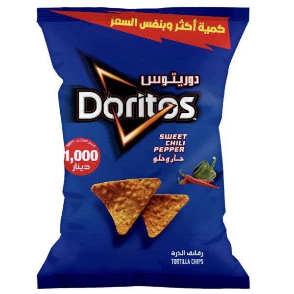چیپس دوریتوس با طعم سوئیت چیلی ۲۱۰g DORITOS