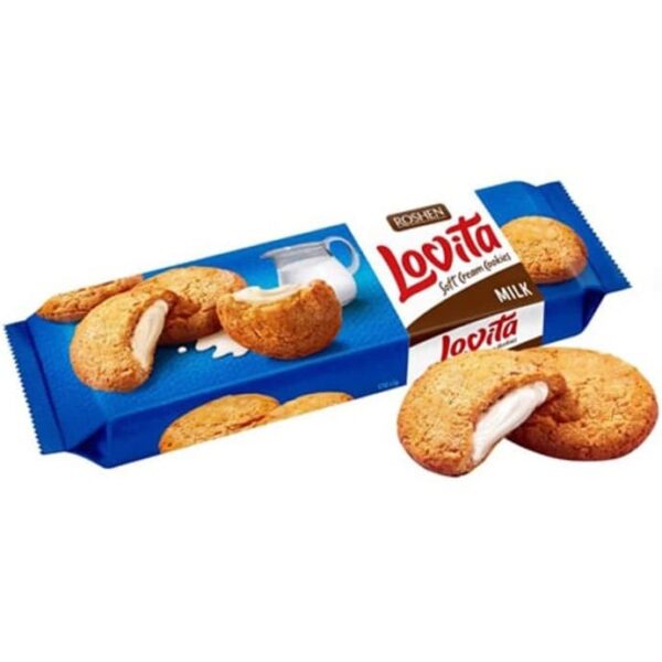 کوکی کرم دار روشن Roshen با طعم شیر 150 گرم