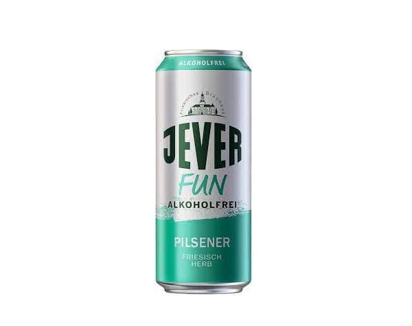 نوشیدنی آبجو بدون الکل جور فان بدون قند 500 میل jever fun