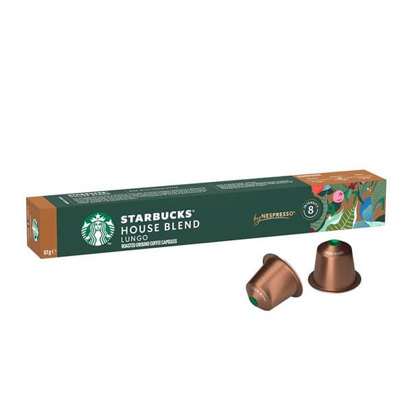 کپسول قهوه نسپرسو استارباکس هاوس بلند لانگو House blend lungo
