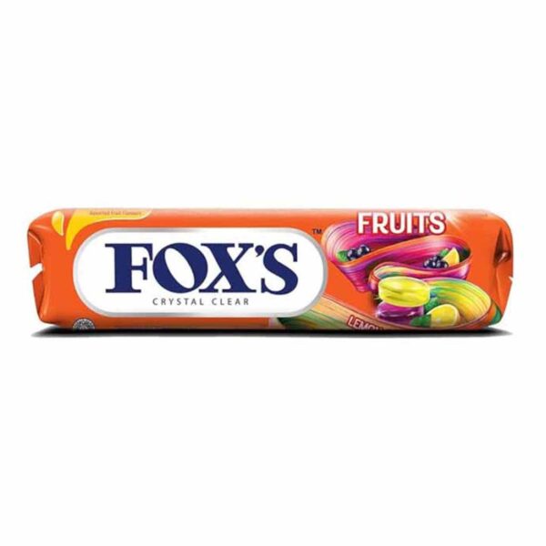 آبنبات فوکس Foxs طعم میوه ای حجم 37 گرم