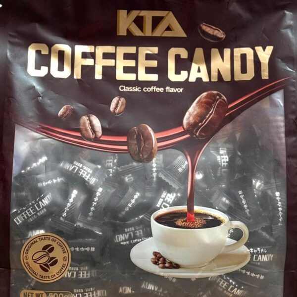 قرص قهوه کافی کندی coffee candy بسته نیم کیلویی