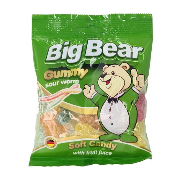 پاستیل شکری ترش ماری 80 گرم بیگ بر Big Bear