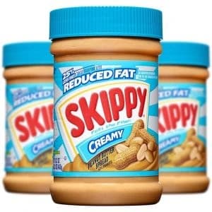کره بادام زمینی اسکیپی 25%چربی کمتر (skippy) 462گرم