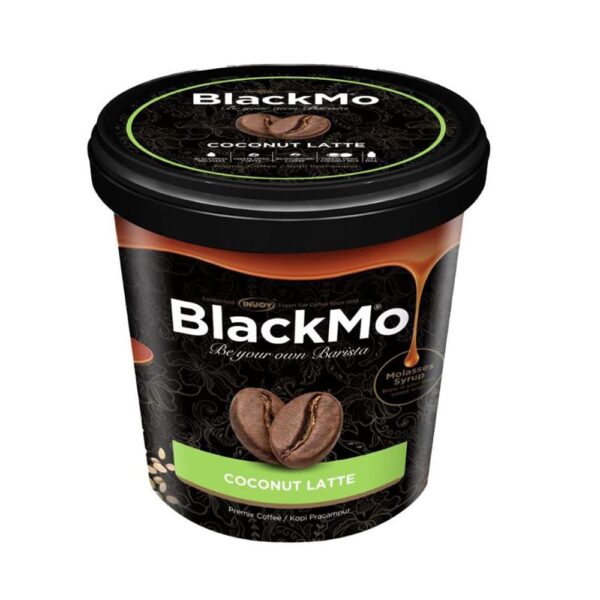 قهوه لاته نارگیل شیر جو دوسر 12تایی بلکمو BlackMo