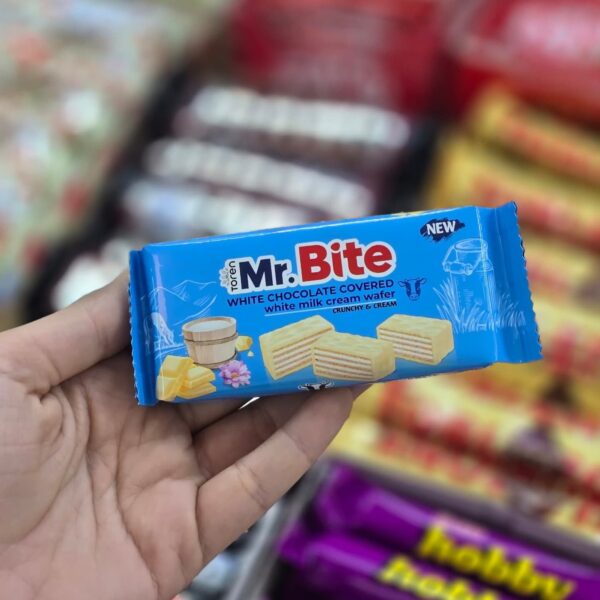 ویفر شکلات شیر مستر بایت تورن 38 گرم Mr.Bite