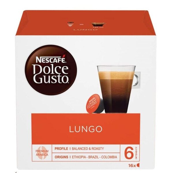 کپسول قهوه دولچه گوستو مدل lungo