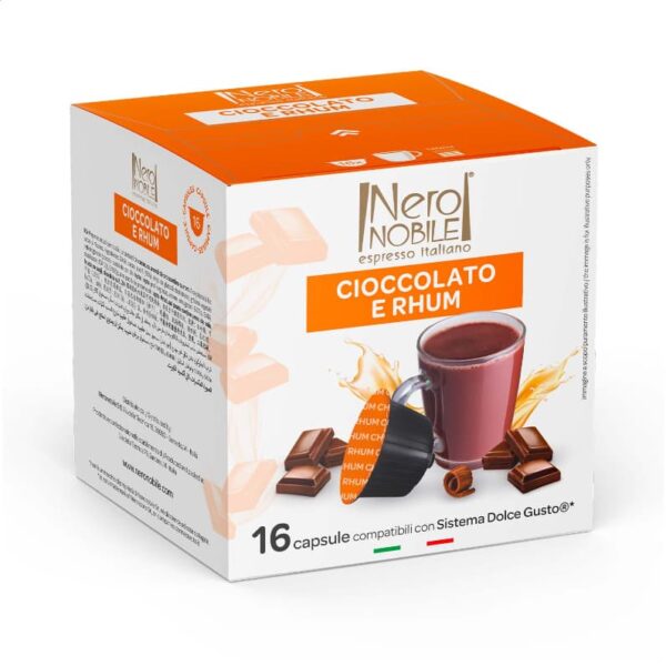 کپسول دولچه nero nobile  هات چاکلت