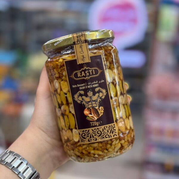 معجون مغز آجیل و عسل راستی RASTI