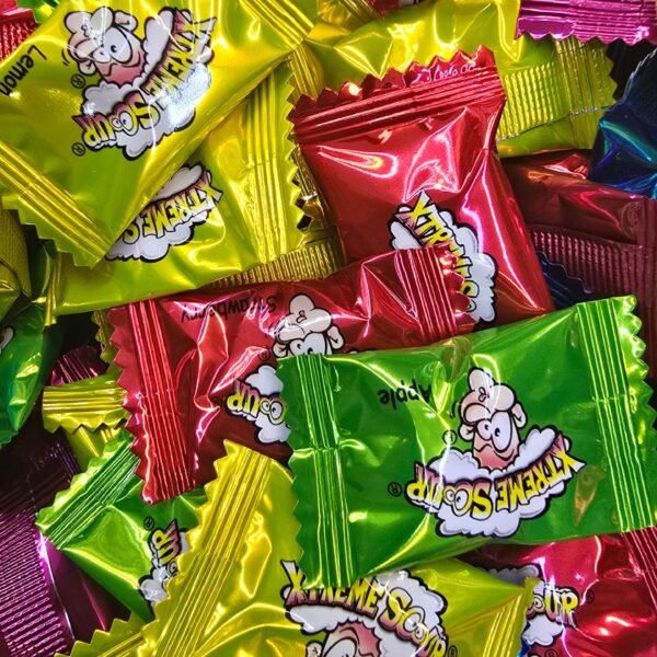 ابنبات ترش xtreme sour وزن 1000 گرم