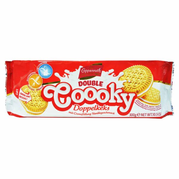 بیسکوییت کرم وانیلی ( بدون گلوتن و لاکتوز ) ۳۰۰ گرم کوپنرت – coppenrath