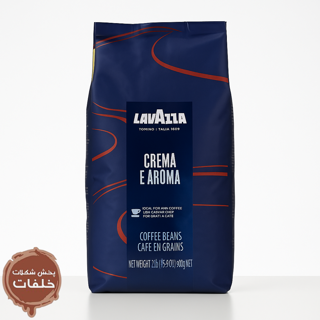 قهوه دانه لاوازا کرما ا آروما 1 کیلویی Lavazza Crema e Aroma Coffee Beans
