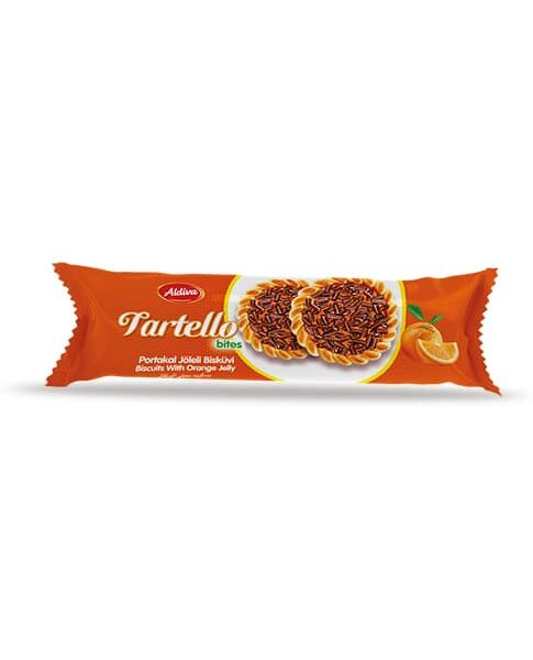 بیسکوییت با ژله پرتقالی tartello