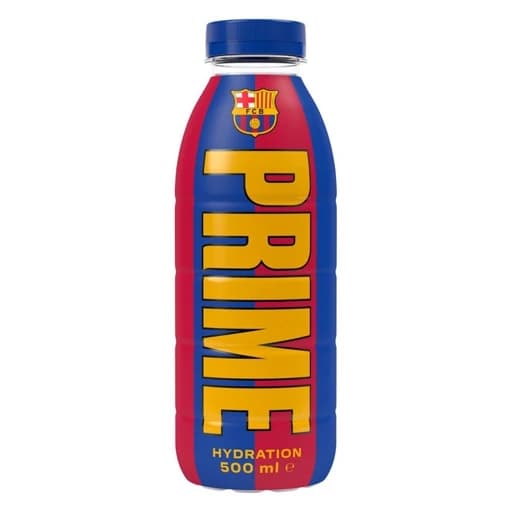 نوشیدنی انرژی زا ورزشی پرایم مدل بارسلونا (500 میل) prime barcelona
