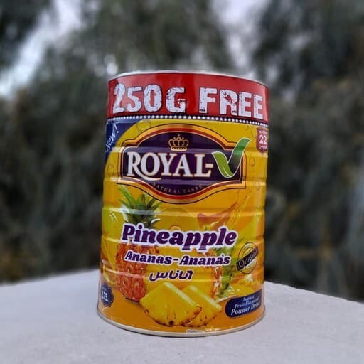 پودر شربت آناناس رویال Royal وزن 2750 گرم