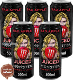 نوشابه انرژی زا Monster Juiced Bad Apple Monster Energy Drink Bad Apple 500ml نوشیدنی مانستر سیب