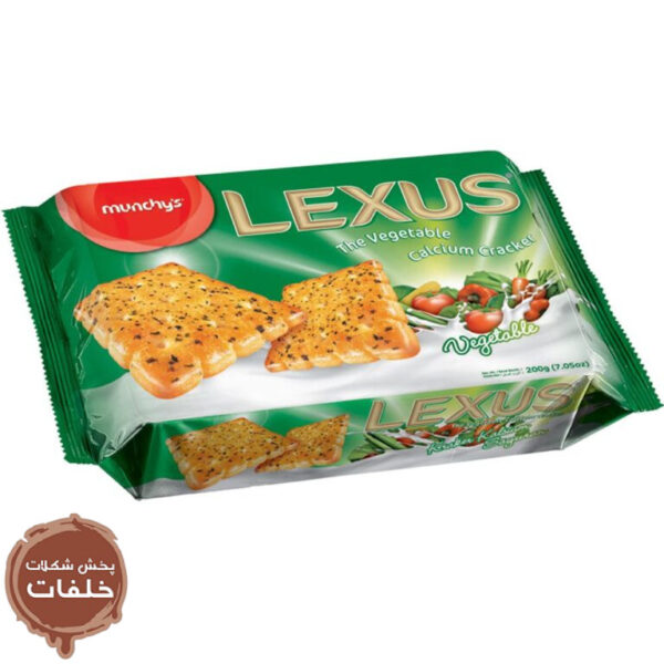 بیسکوییت سبزیجات لکسوس (Munchy’s Lexus Vegetable Calcium Cracker)