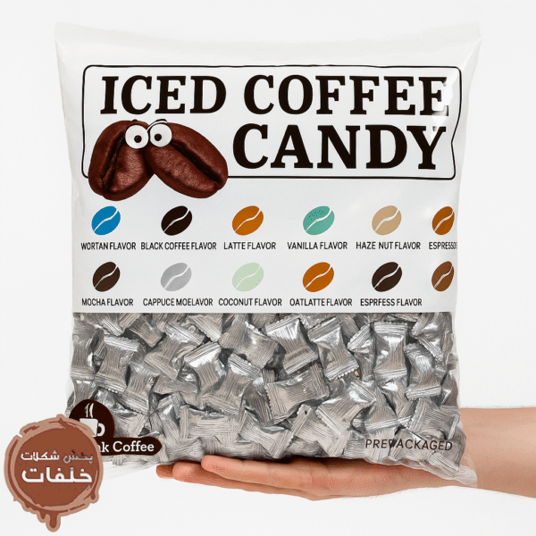 ابنبات قهوه یخی کاپوچینو | سلین شکلات