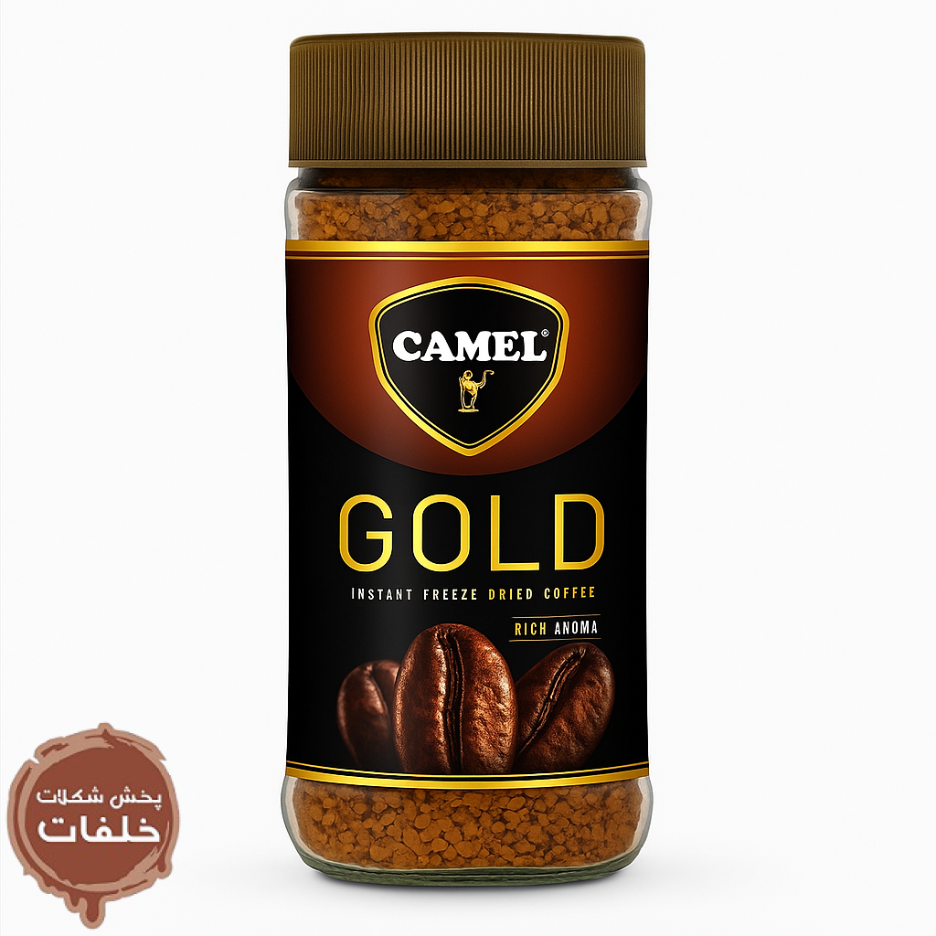 قهوه فوری گلد کمل 200 گرمی – قهوه فوری با طعم غنی و عطر ماندگار