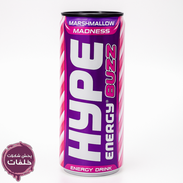 نوشابه انرژی زا Hype Energy Buzz طعم مارشملو – Hype Energy Drink Marshmallow Madness