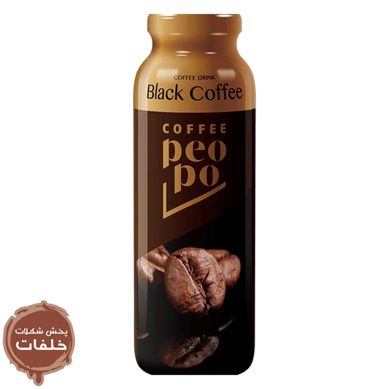 ایس کافی بلک کافی پواپو PeoPo Black Coffee Drink 240ml