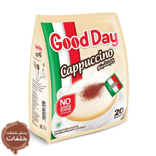 کاپوچینو گوددی بدون شکر ۲۰ عددی با گرانول شکلات