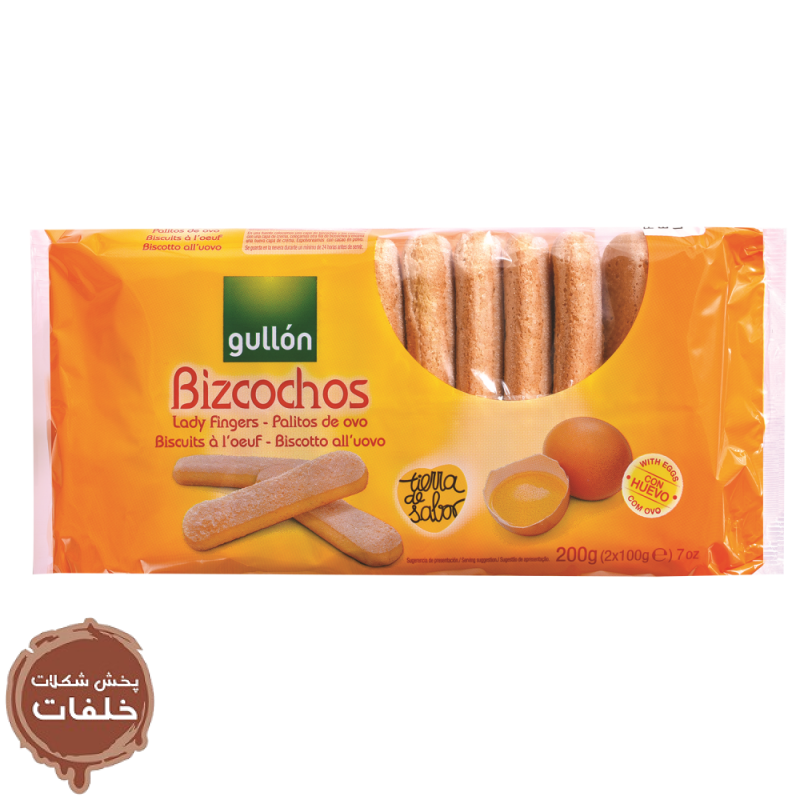 بیسکویت تیرامیسو گالن Gullon مدل Lady Fingers