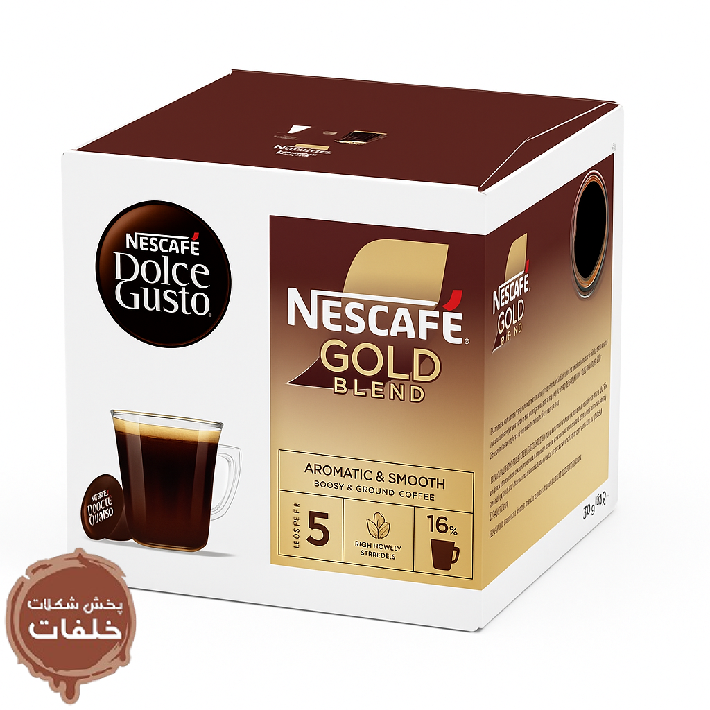 کپسول نسکافه دولچه گوستو گلد بلند برای دستگاه Dolce Gusto