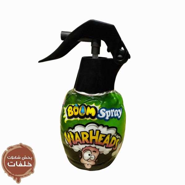 اسپری ترش بمب ورهدز طعم سیب سبز Warheads Boom Spray Green Apple
