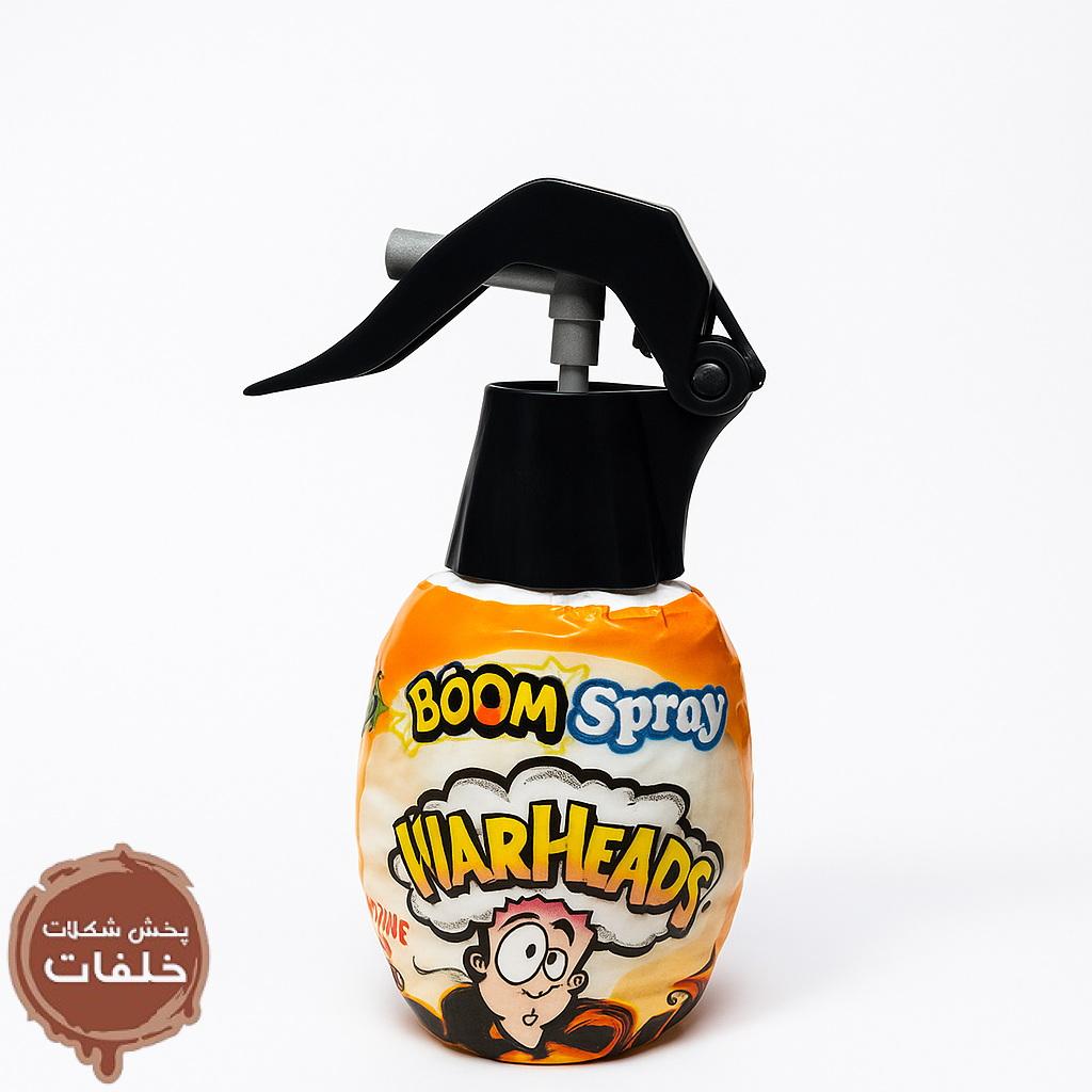 اسپری ترش بمب ورهدز طعم نارنگی Warheads Boom Spray Tangerine